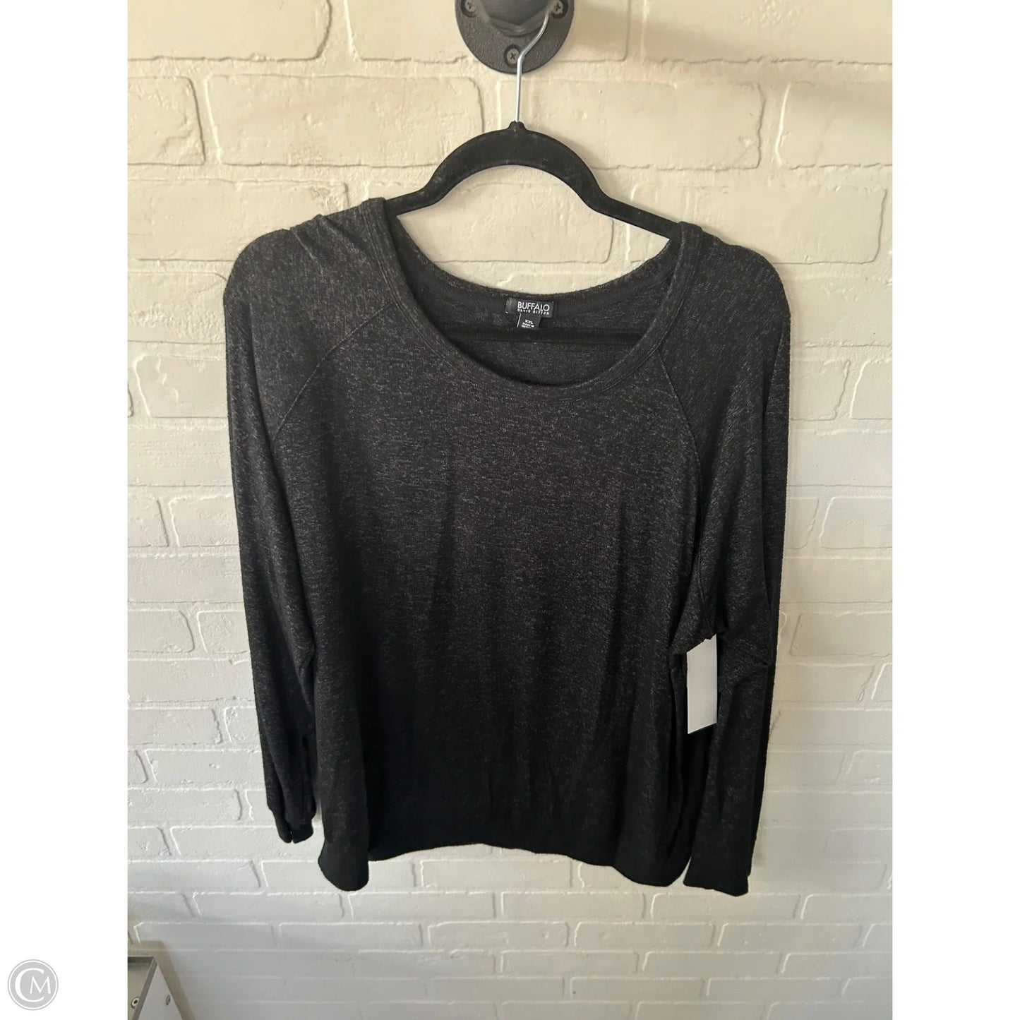 Top Long Sleeve Basic By Buffalo David Bitton In Black, Size: Xxl