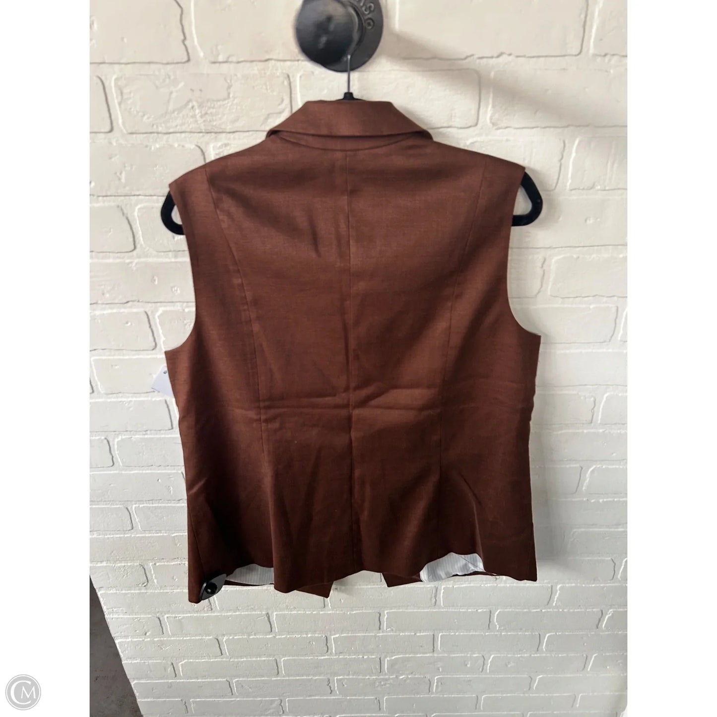 Vest Other By Talbots In Brown, Size: L