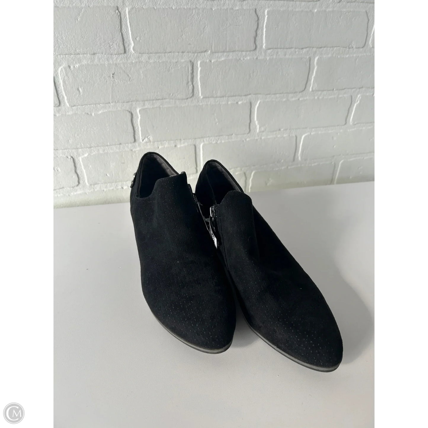 Boots Ankle Heels By Dr Scholls In Black, Size: 8