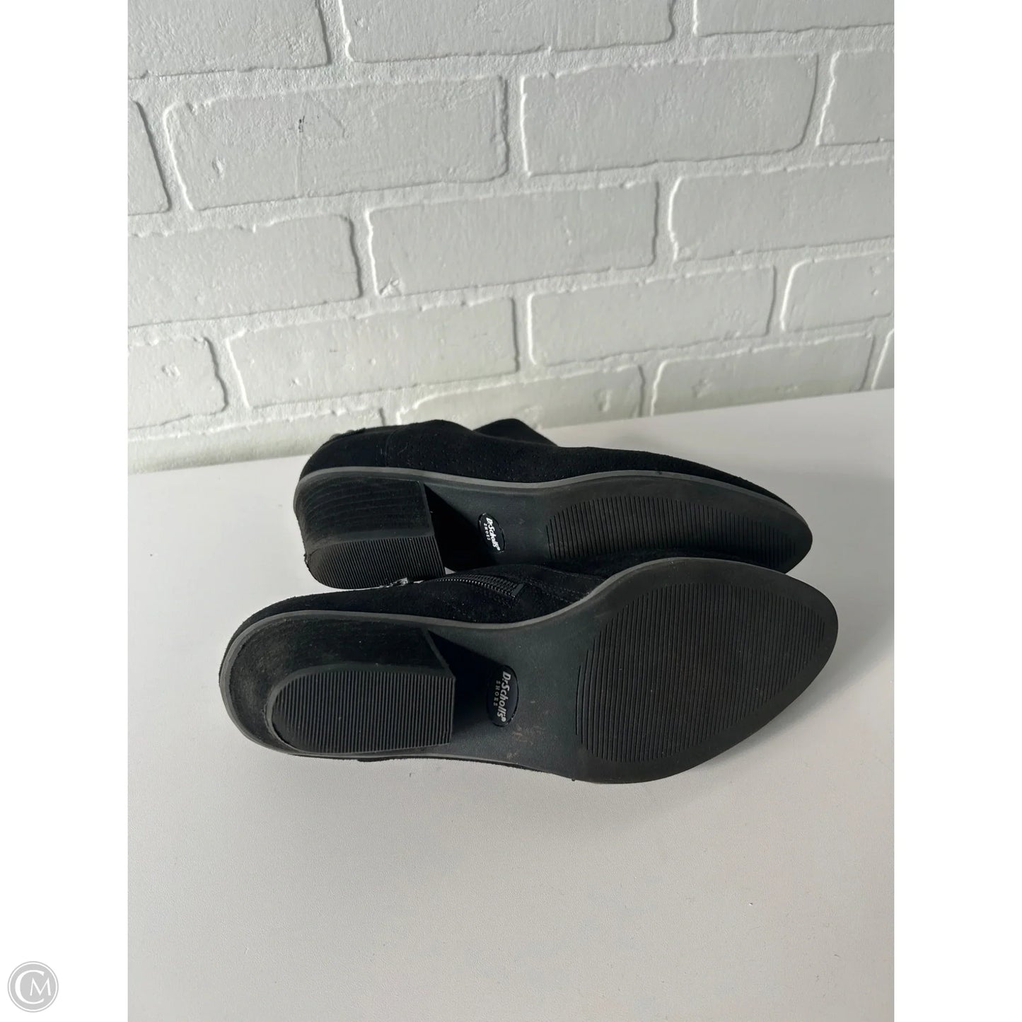 Boots Ankle Heels By Dr Scholls In Black, Size: 8