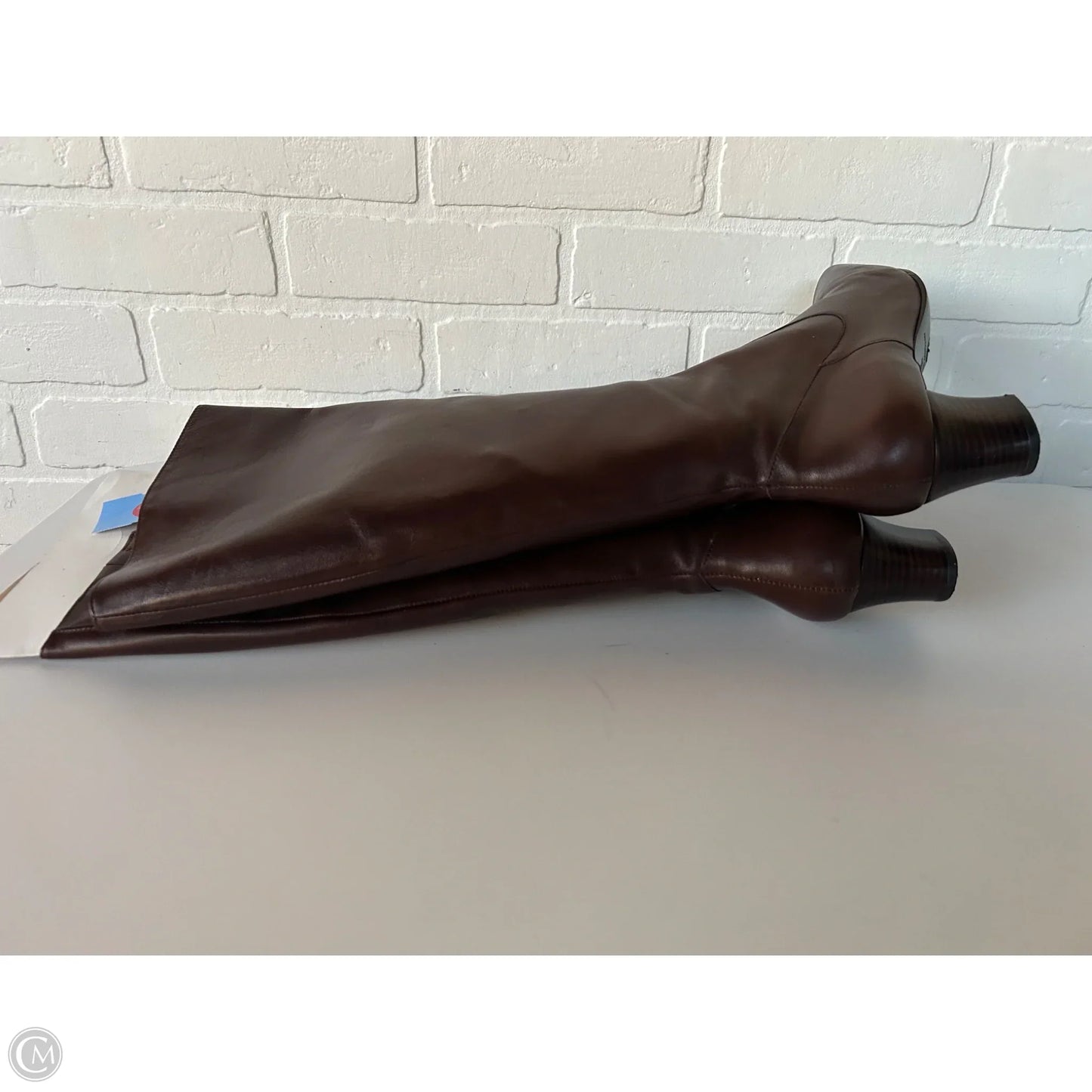 Boots Knee Heels By Antonio Melani In Brown, Size: 9