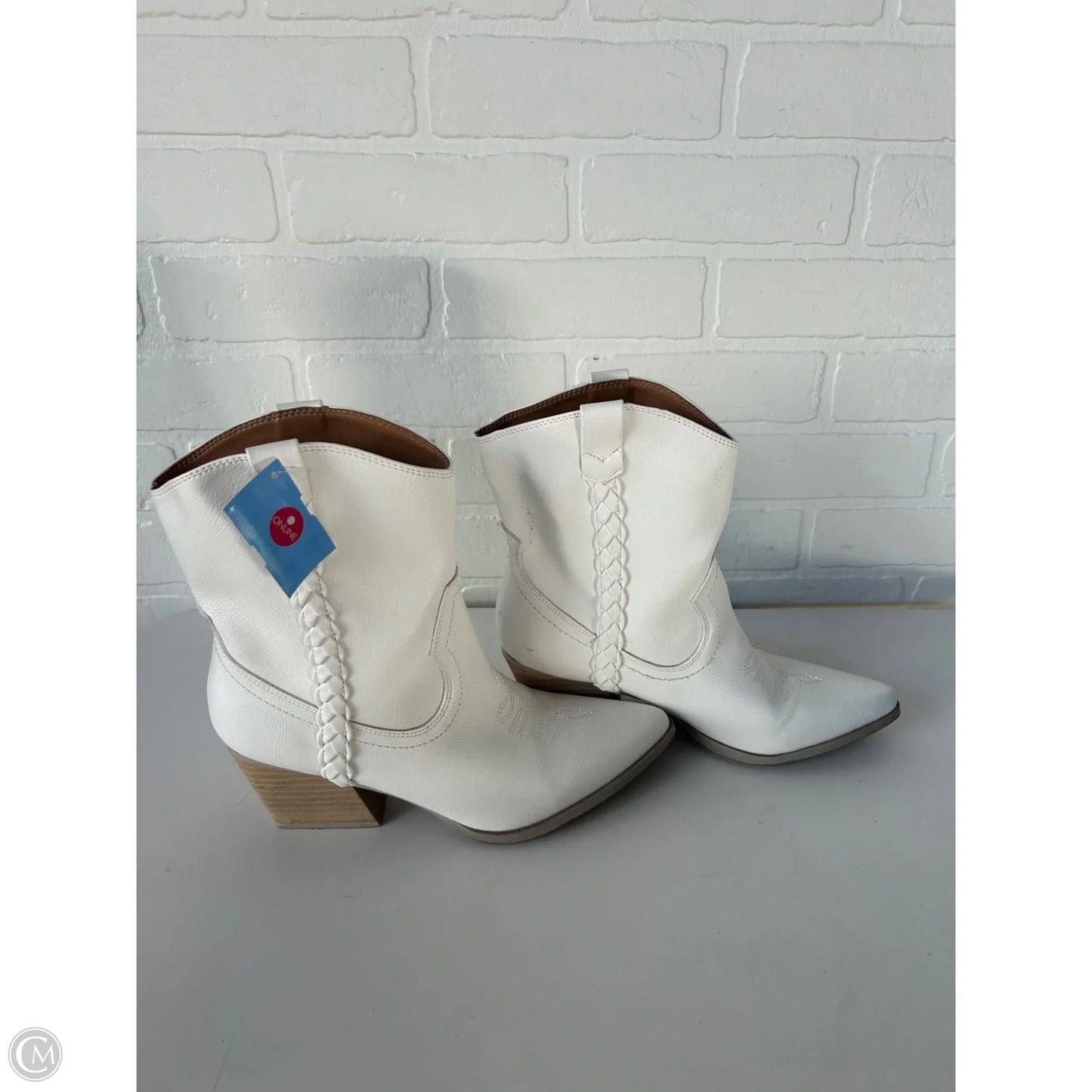 Boots Western By Dolce Vita In White, Size: 8.5