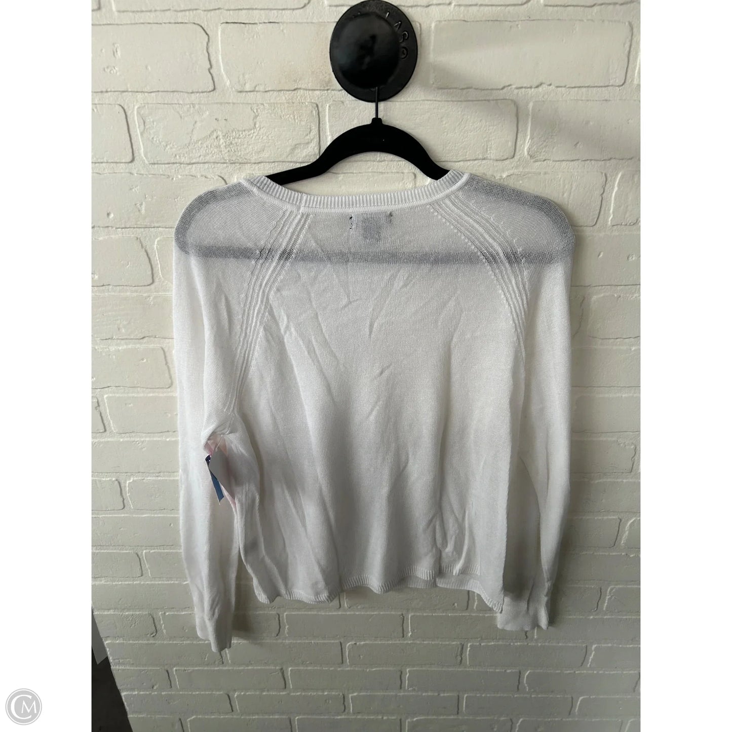Sweater By Halogen In White, Size: M