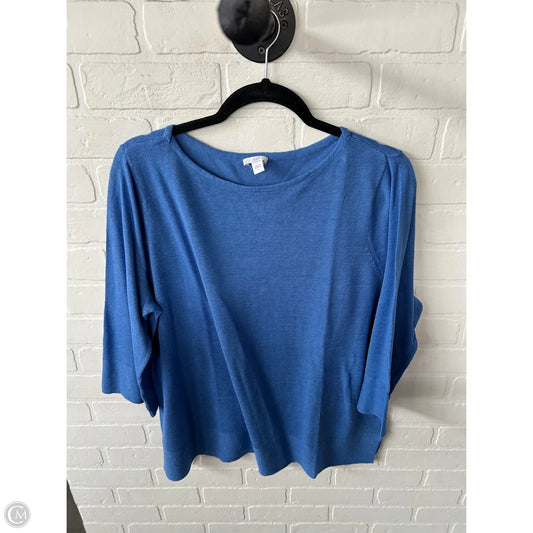 Sweater By J. Jill In Blue, Size: L