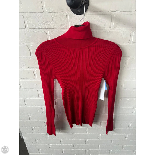 Sweater By Loft In Red, Size: S