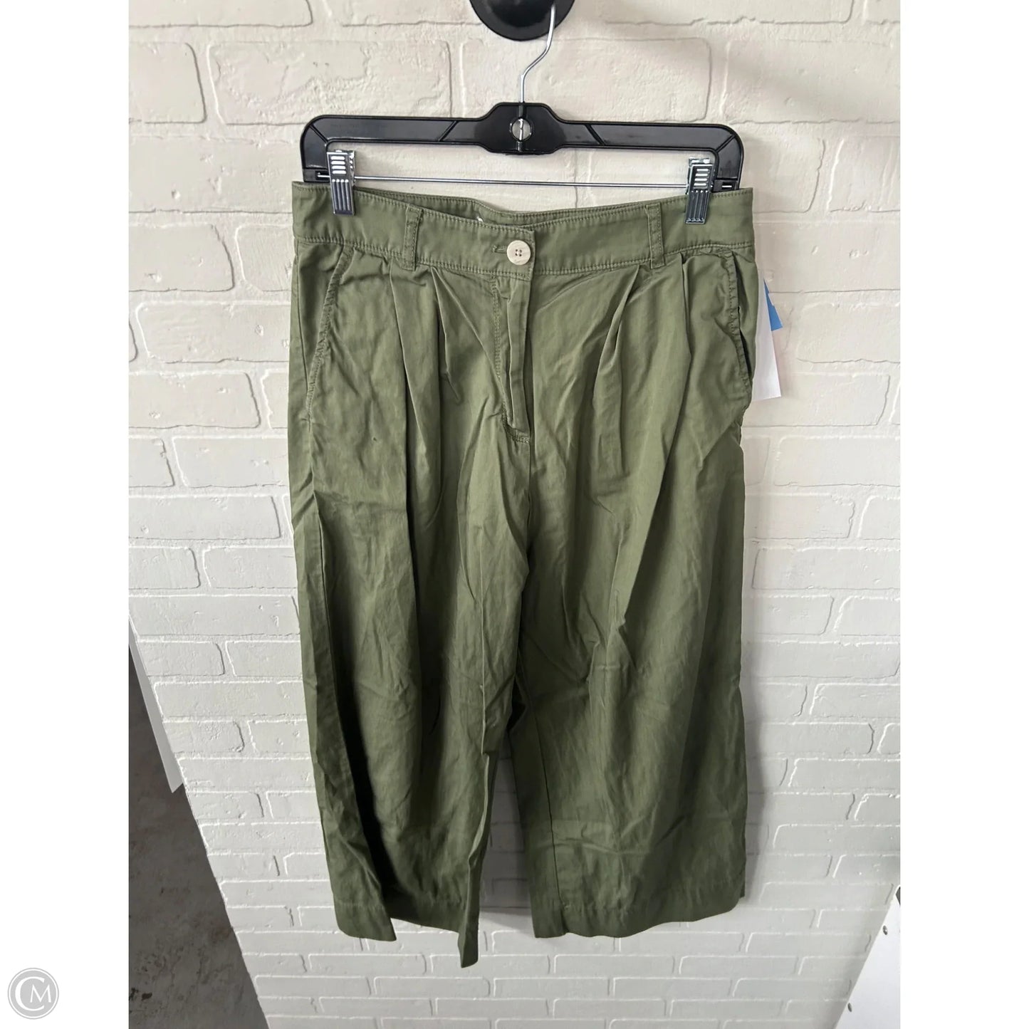 Pants Wide Leg By Loft In Green, Size: 4