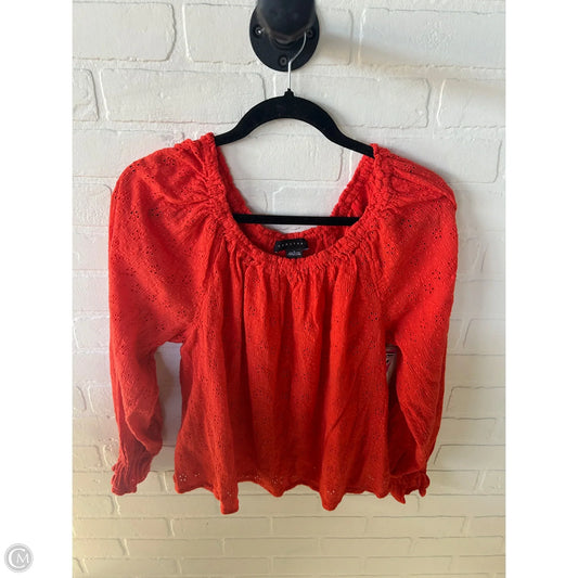 Top Long Sleeve By Sanctuary In Orange, Size: L