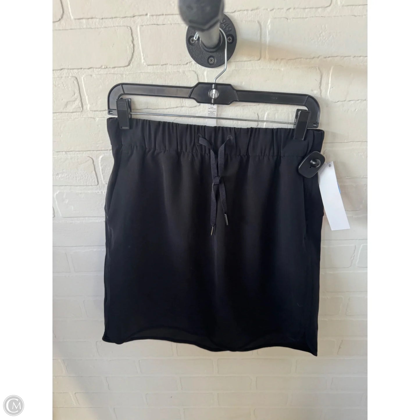 Athletic Skirt By Lululemon In Black, Size: 8