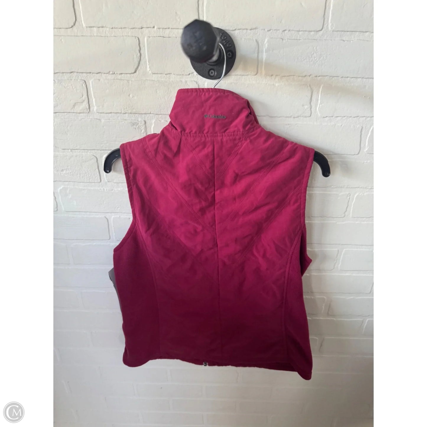 Vest Fleece By Columbia In Red, Size: M