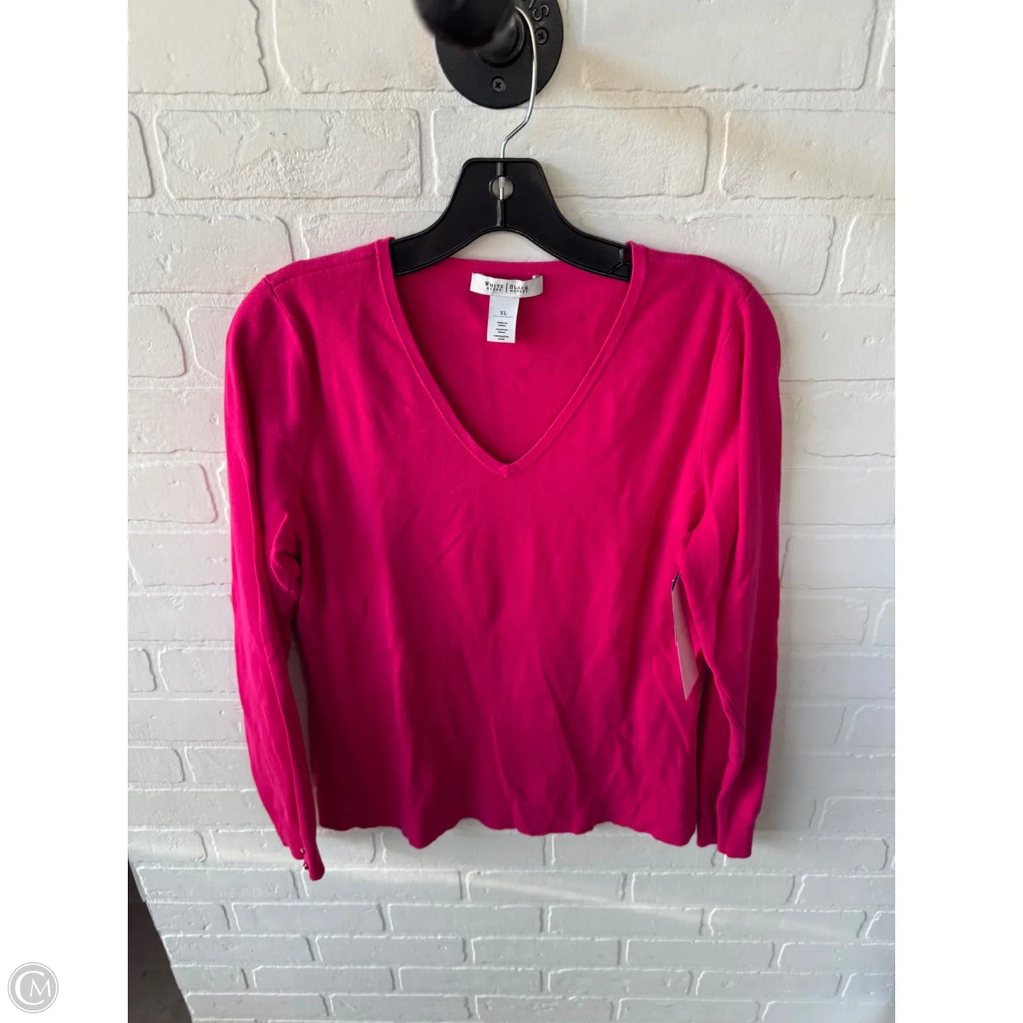 Sweater By White House Black Market In Pink, Size: Xl