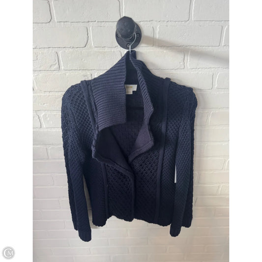 Sweater Cardigan By Maeve In Blue, Size: S