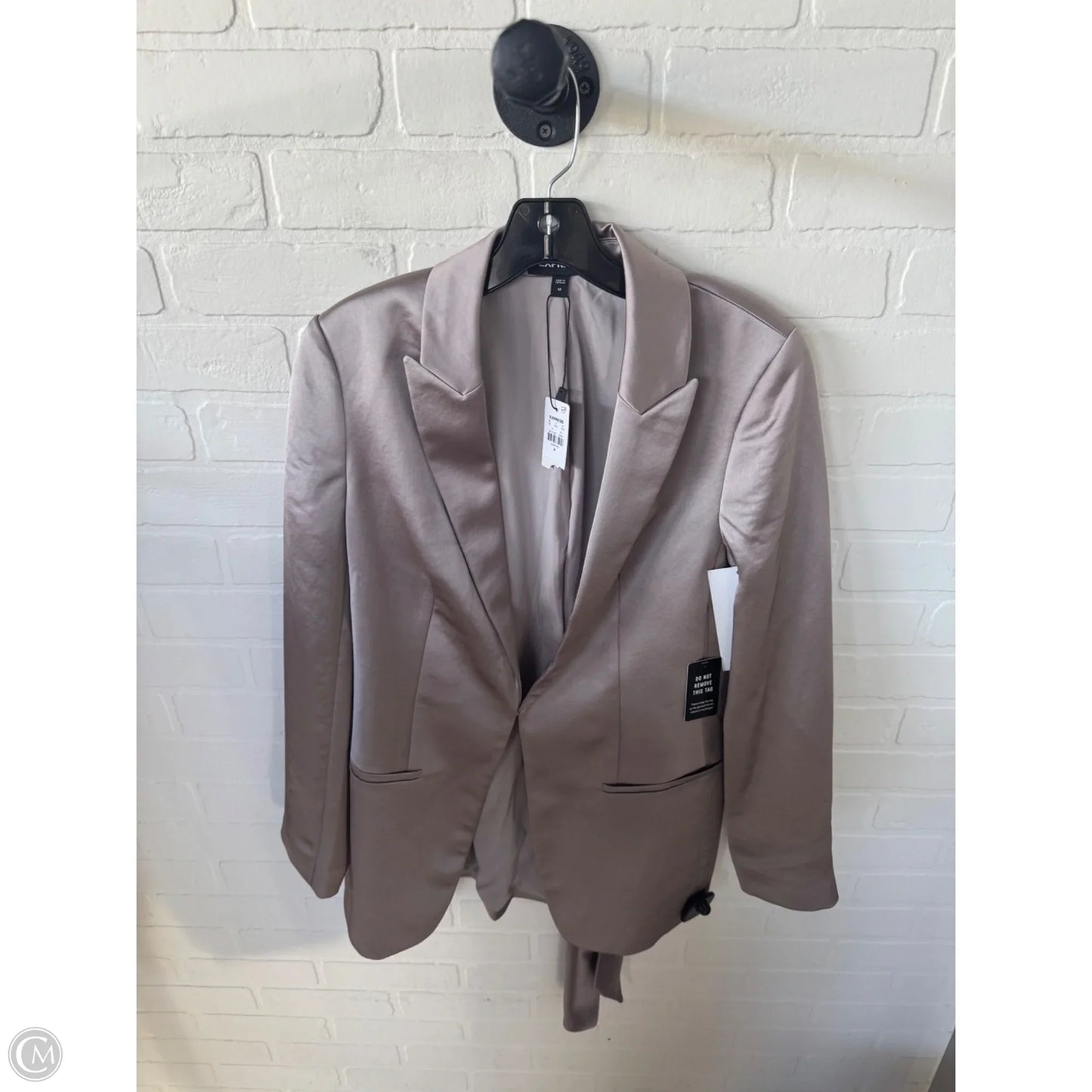 Blazer By Express In Grey, Size: M