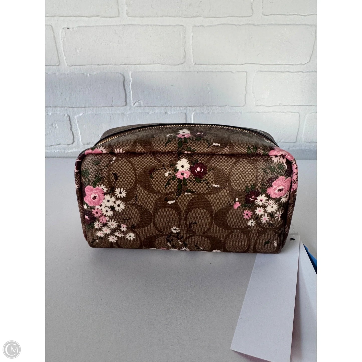 Makeup Bag Designer By Coach, Size: Small