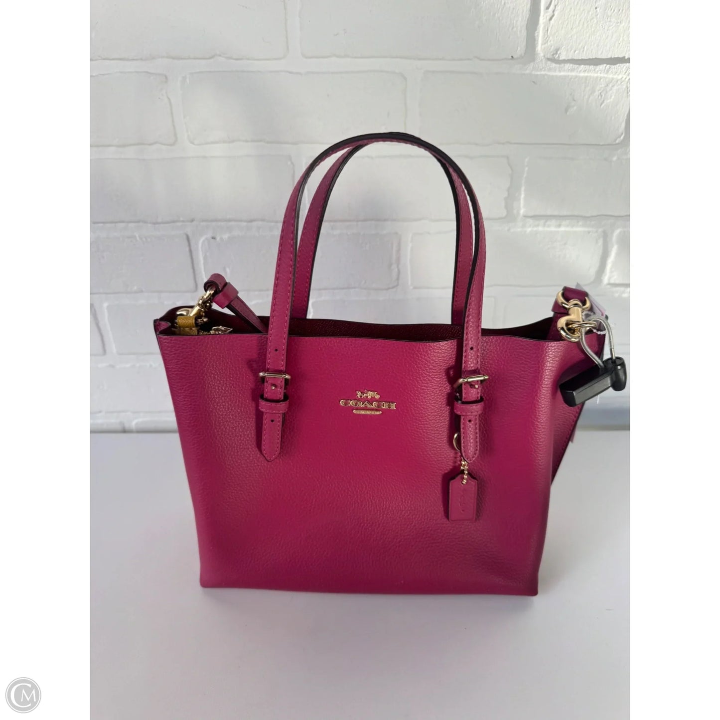 Tote Designer By Coach, Size: Small