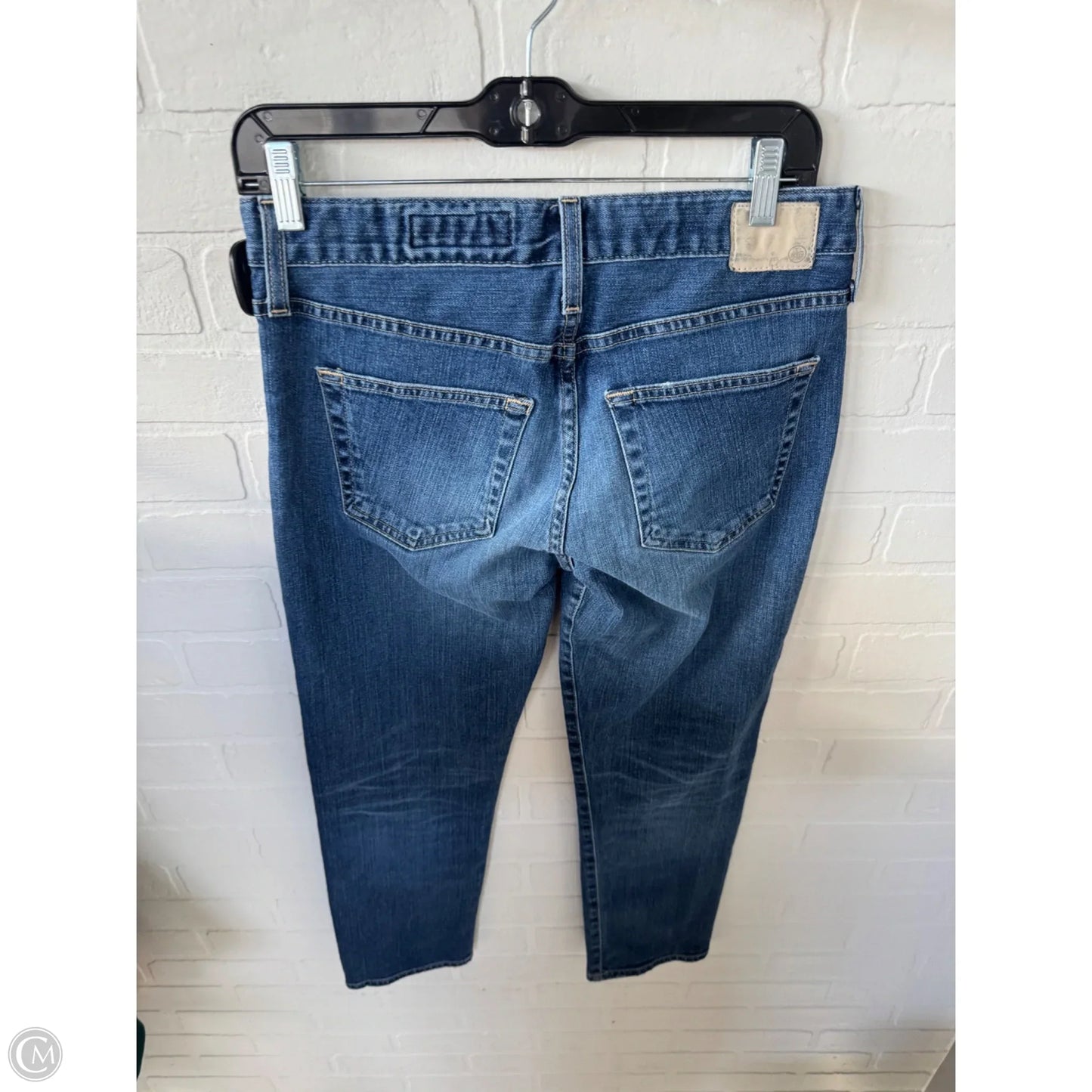 Jeans Boyfriend By Adriano Goldschmied In Blue Denim, Size: 2