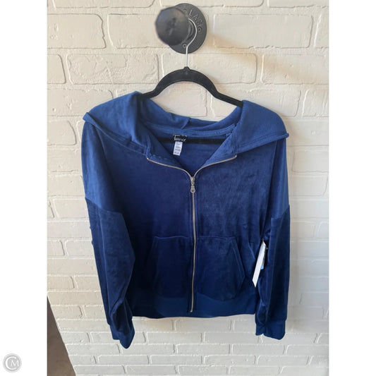 Sweatshirt Hoodie By Felina In Blue, Size: Xxl