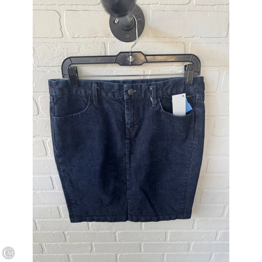 Skirt Mini & Short By Gap In Blue Denim, Size: 6