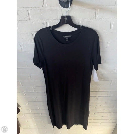 Dress Casual Midi By Banana Republic In Black, Size: Mp