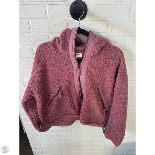 Jacket Fleece By &merci In Pink, Size: S