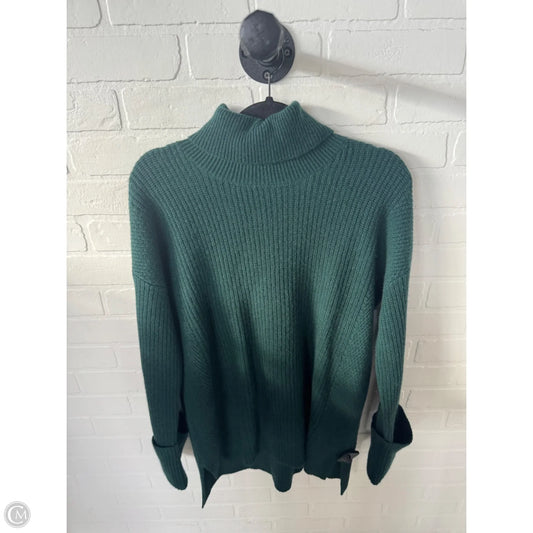 Sweater Cashmere By Halogen In Green, Size: M