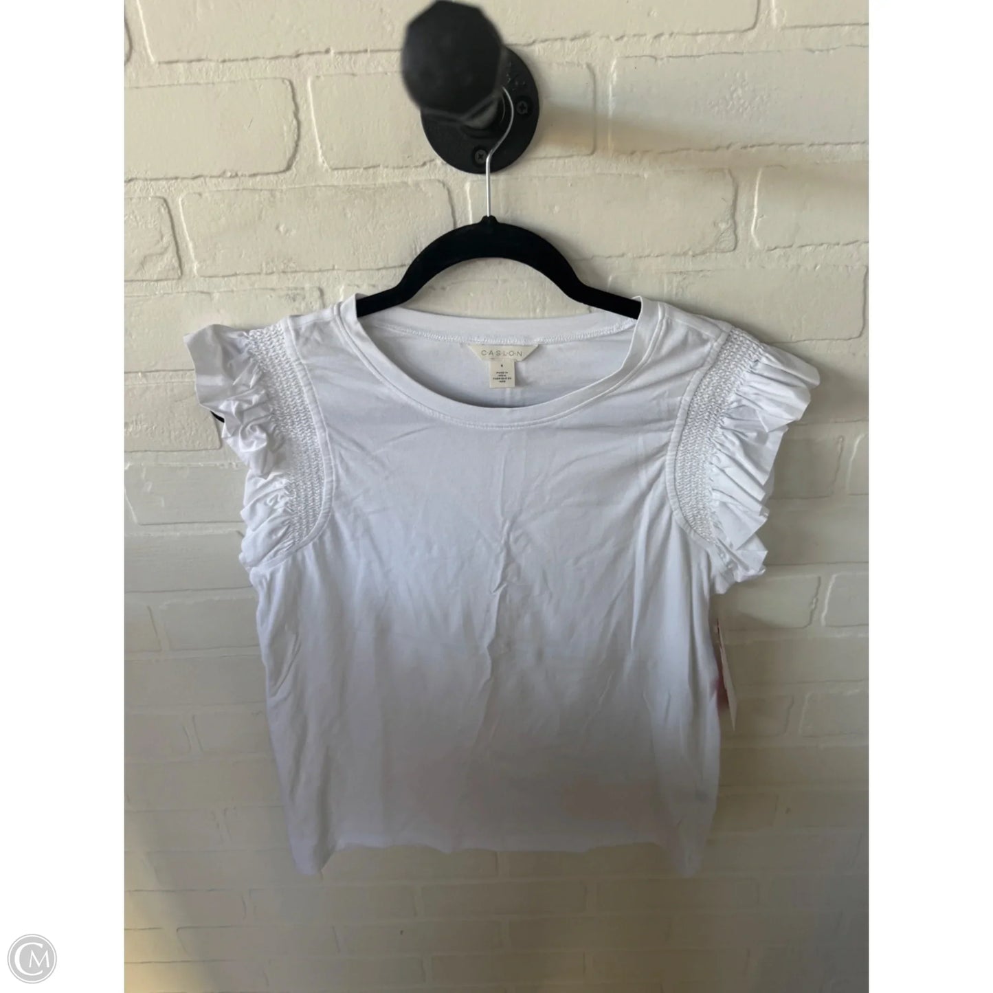 Top Sleeveless By Caslon In White, Size: S