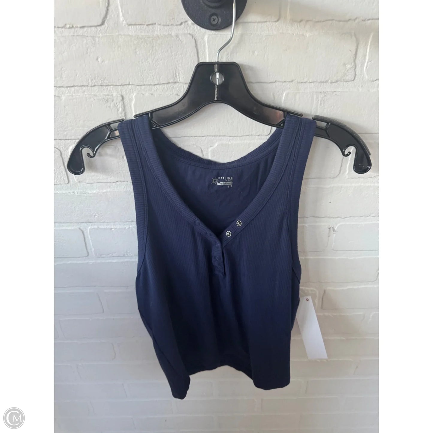 Tank Top By Offline By Aerie In Blue, Size: L
