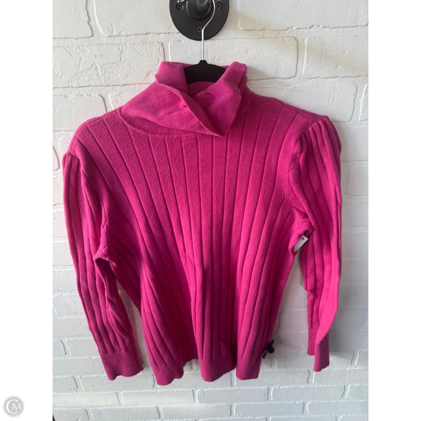 Sweater By Talbots In Pink, Size: Lp