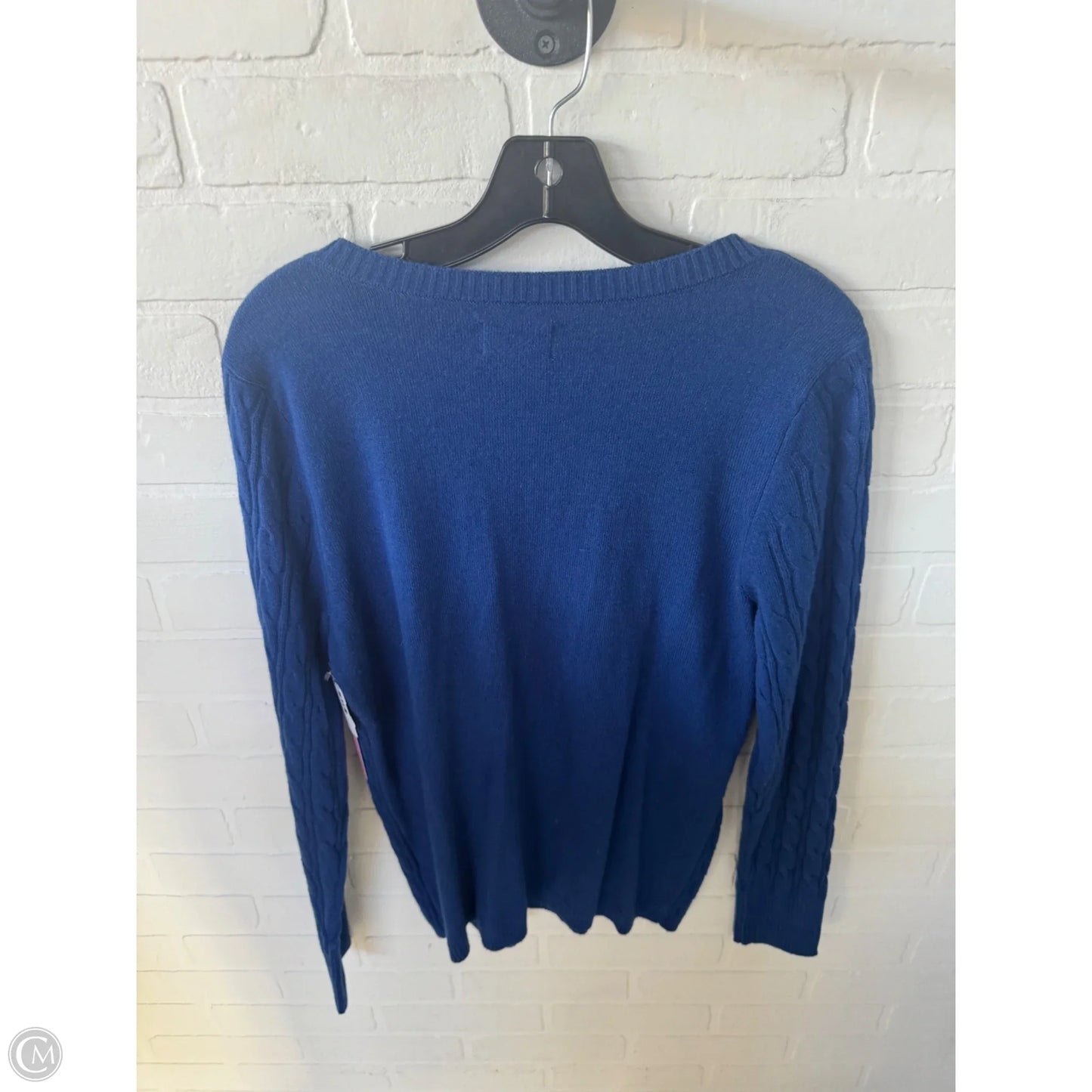 Sweater By Croft And Barrow In Blue, Size: M