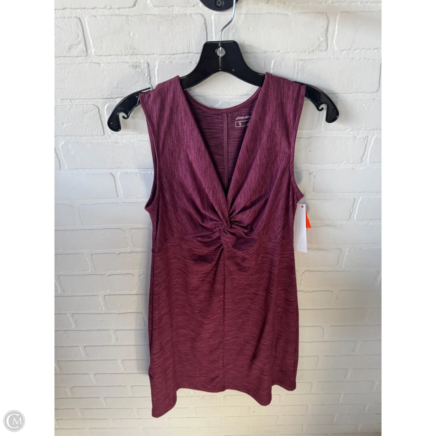 Athletic Dress By Eddie Bauer In Maroon, Size: S