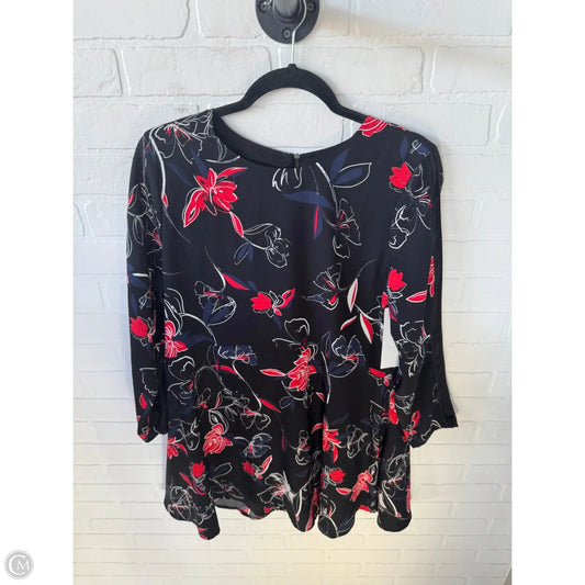 Dress Work By Halogen In Black & Blue, Size: Mp