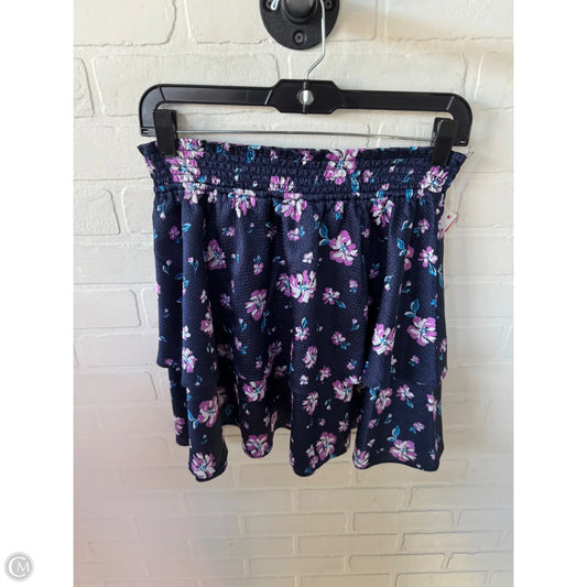 Skirt Mini & Short By Draper James In Blue & Purple, Size: 4