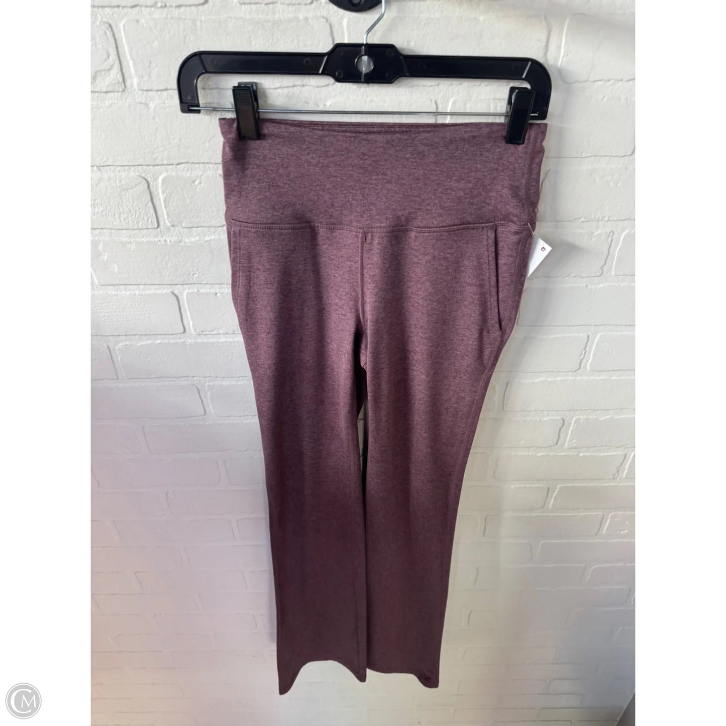 Athletic Pants By Gaiam In Purple, Size: 0