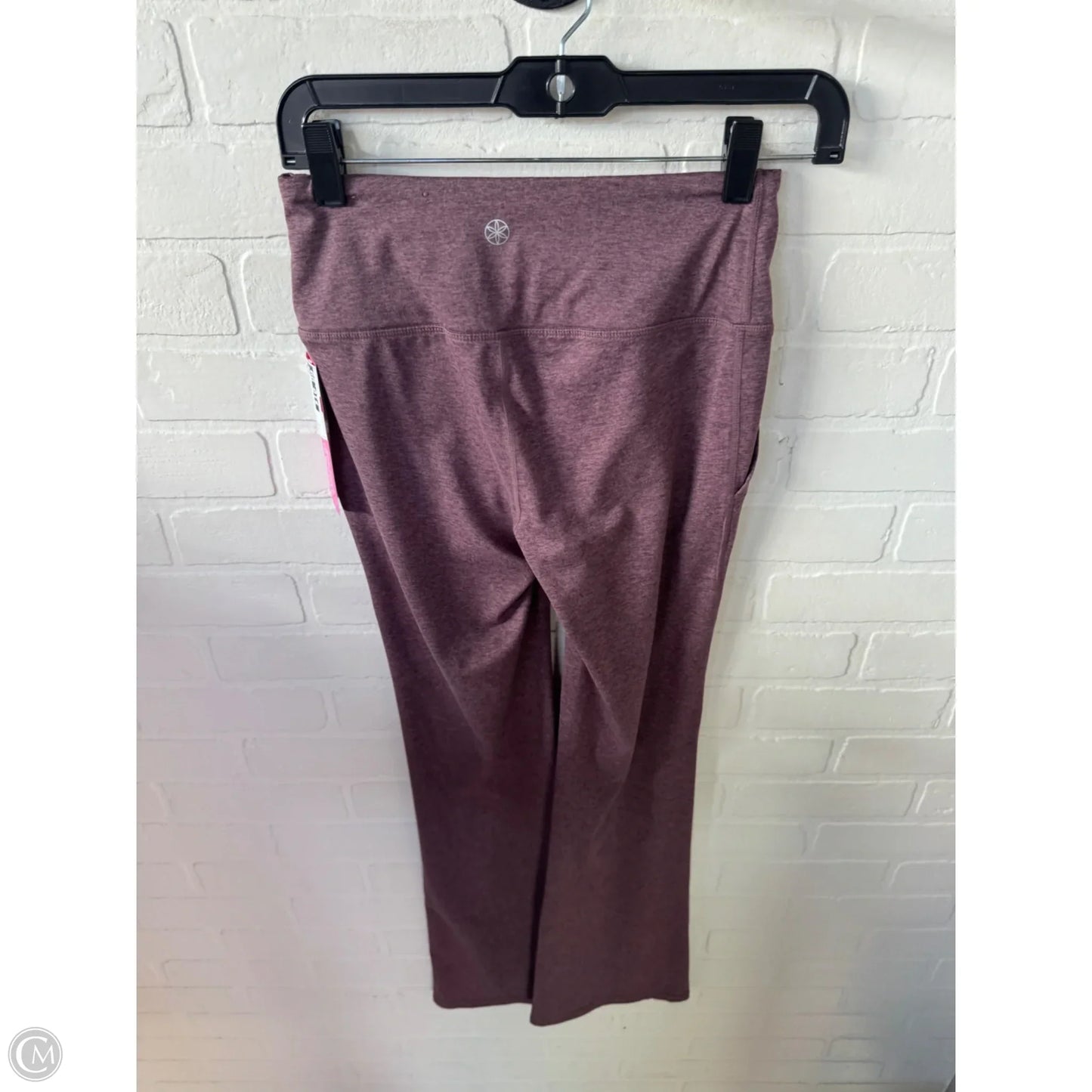 Athletic Pants By Gaiam In Purple, Size: 0