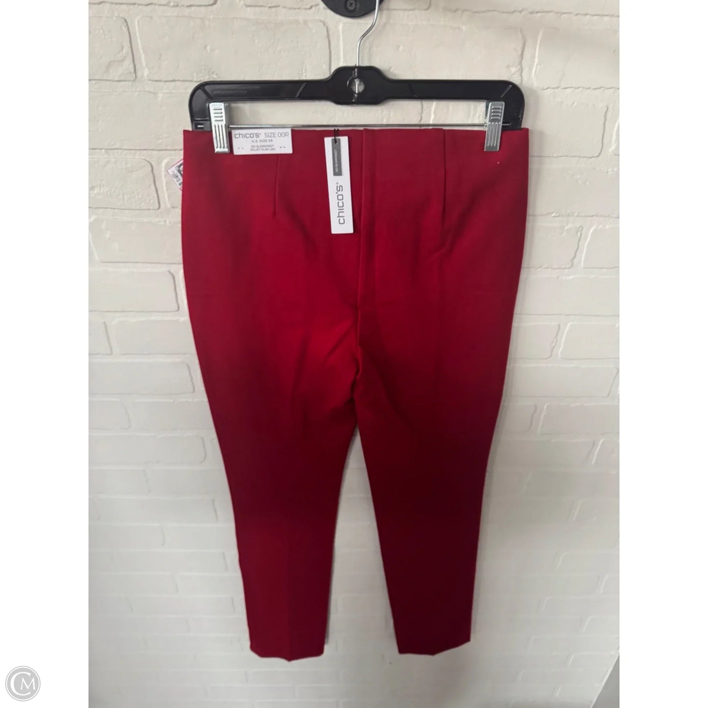 Pants Dress By Chicos In Red, Size: 2