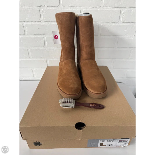 Boots Designer By Ugg In Brown, Size: 11