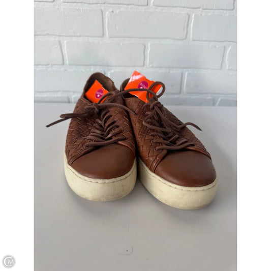 Shoes Designer By Frye In Brown, Size: 9