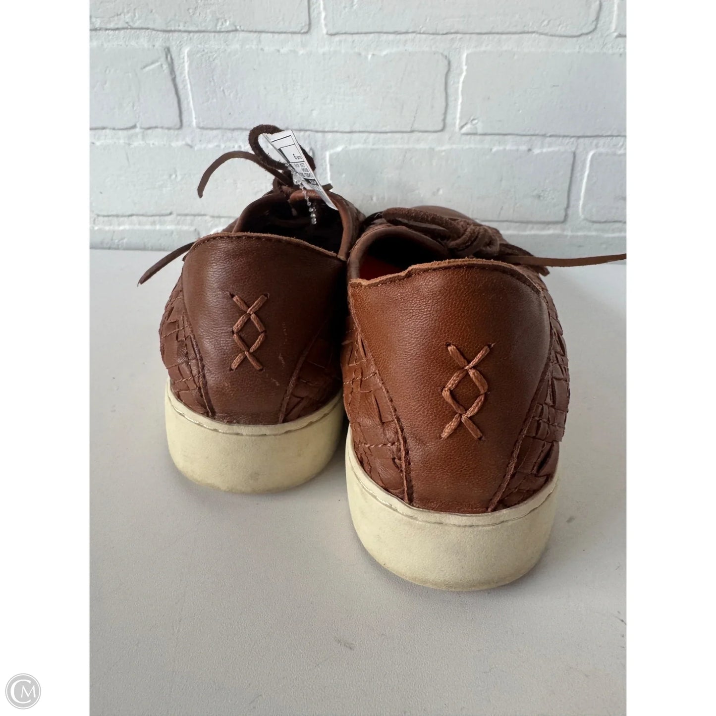 Shoes Designer By Frye In Brown, Size: 9