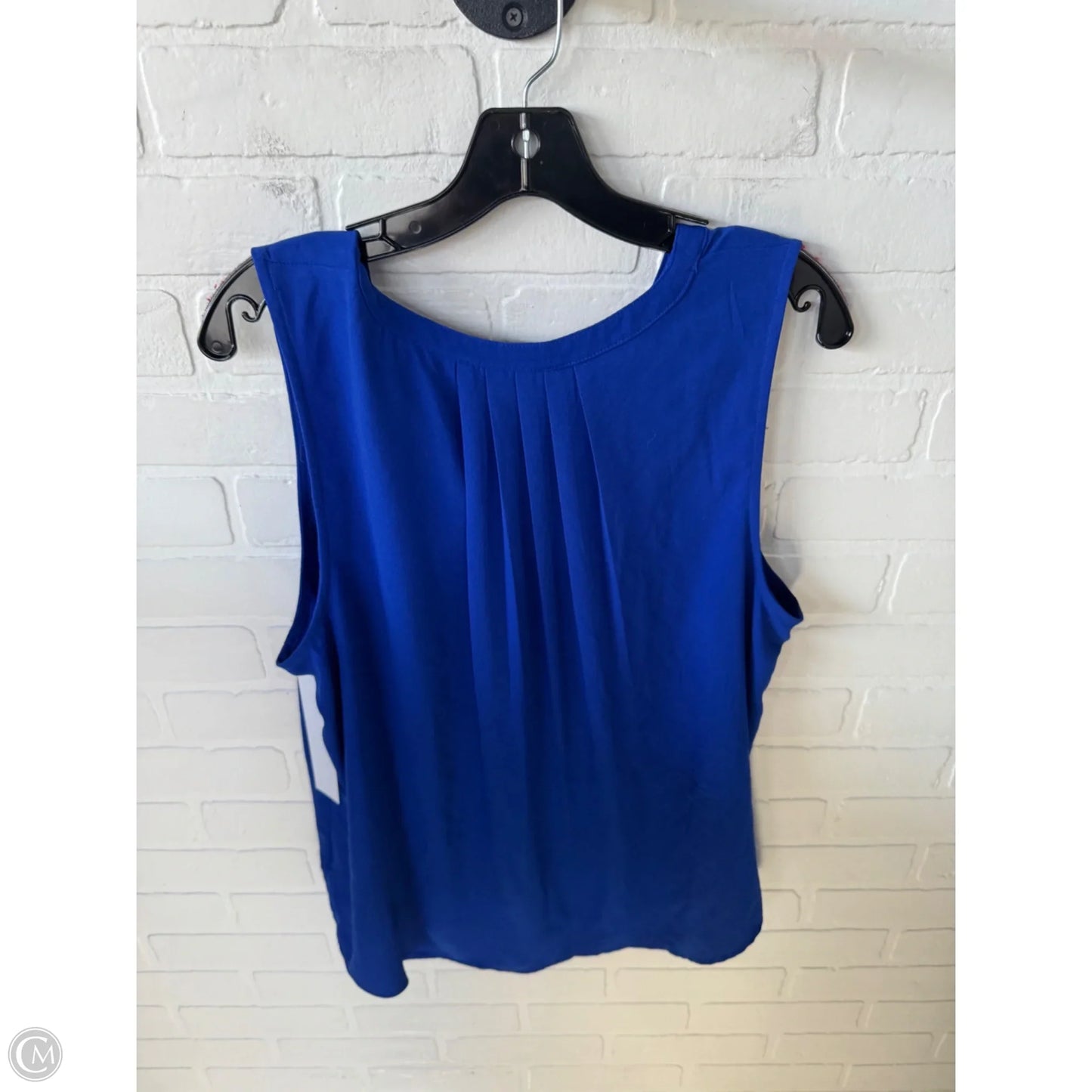 Top Sleeveless Basic By Apt 9 In Blue, Size: Xl