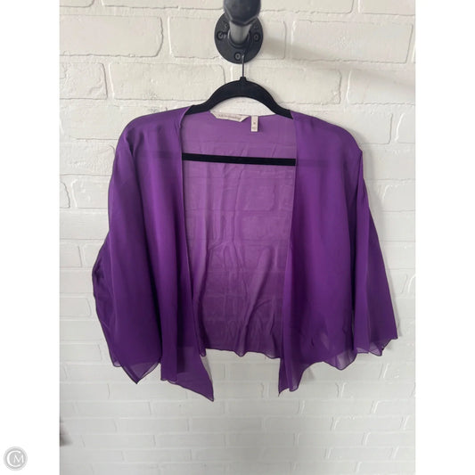 Bolero By Soft Surroundings In Purple, Size: Xl