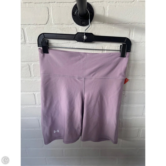 Athletic Shorts By Under Armour In Purple, Size: 8