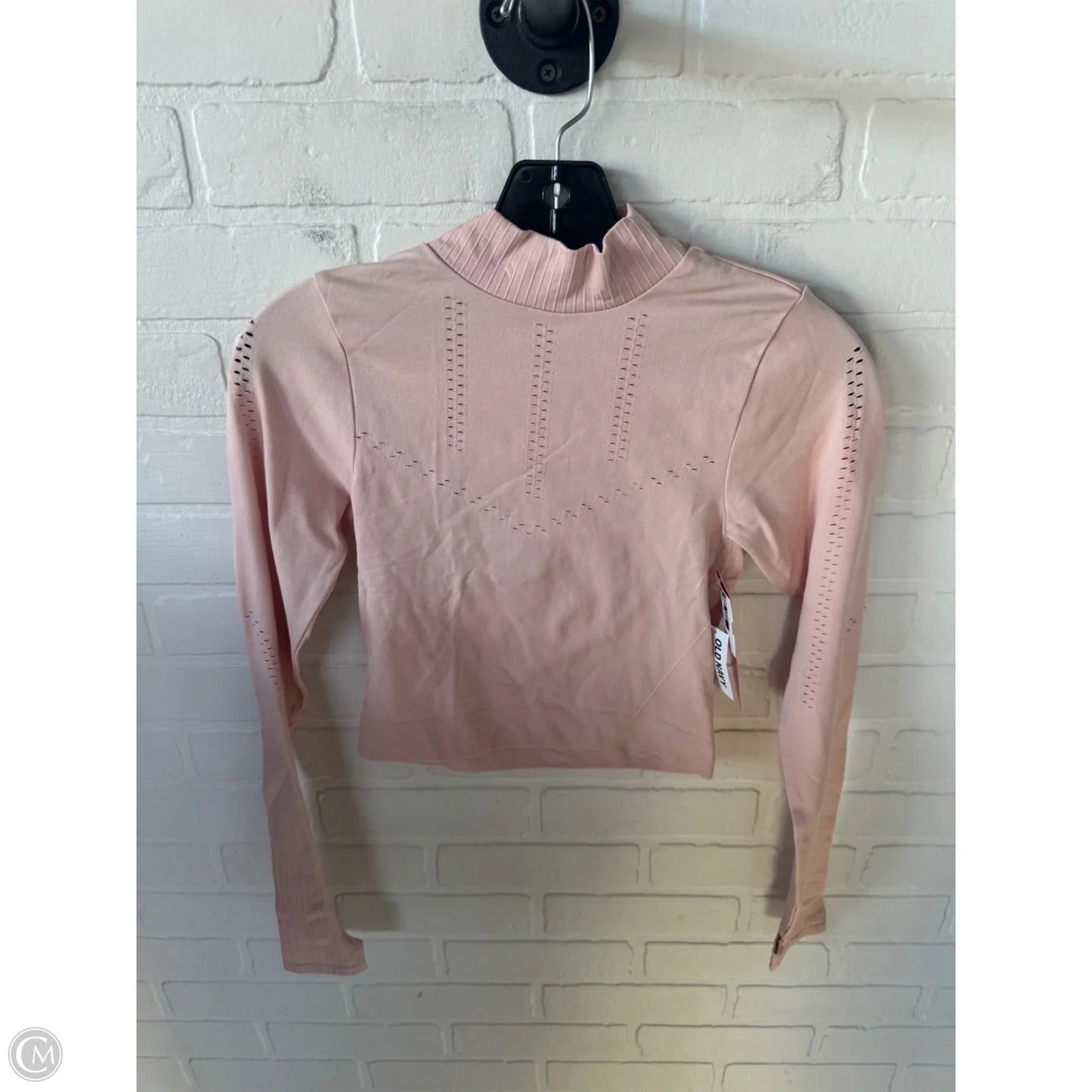 Athletic Top Long Sleeve Crewneck By Old Navy In Pink, Size: S