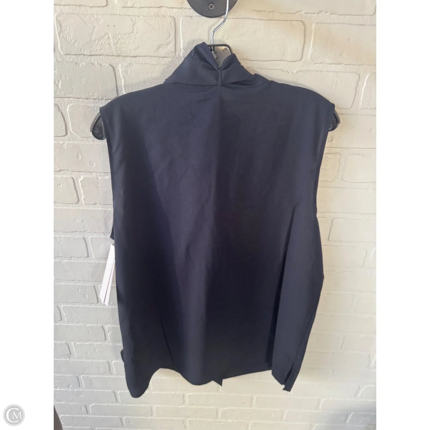Top Sleeveless Designer By Tory Burch In Blue, Size: L