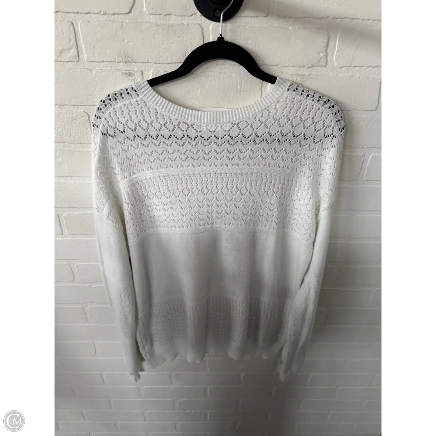 Sweater By Zeagoo In White, Size: L