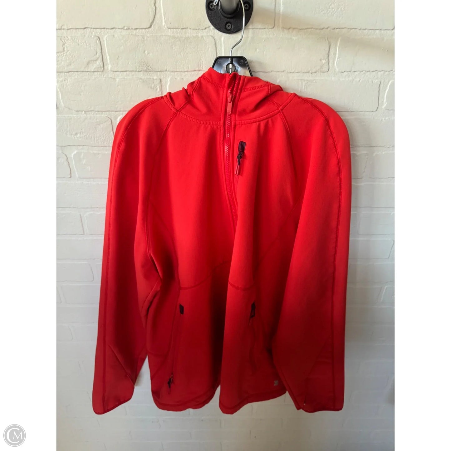 Athletic Jacket By All In Motion In Orange, Size: Xxl