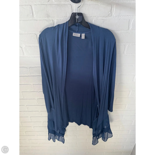 Cardigan By Logo In Blue, Size: L