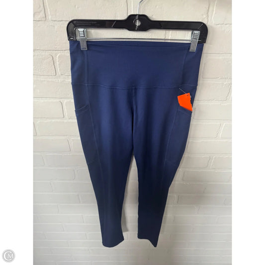 Athletic Leggings By Zella In Blue, Size: S