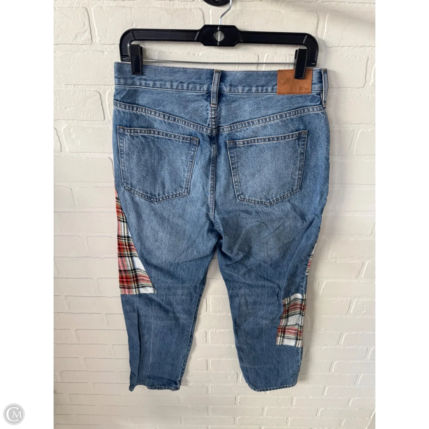 Jeans Straight By J. Crew In Blue Denim, Size: 6