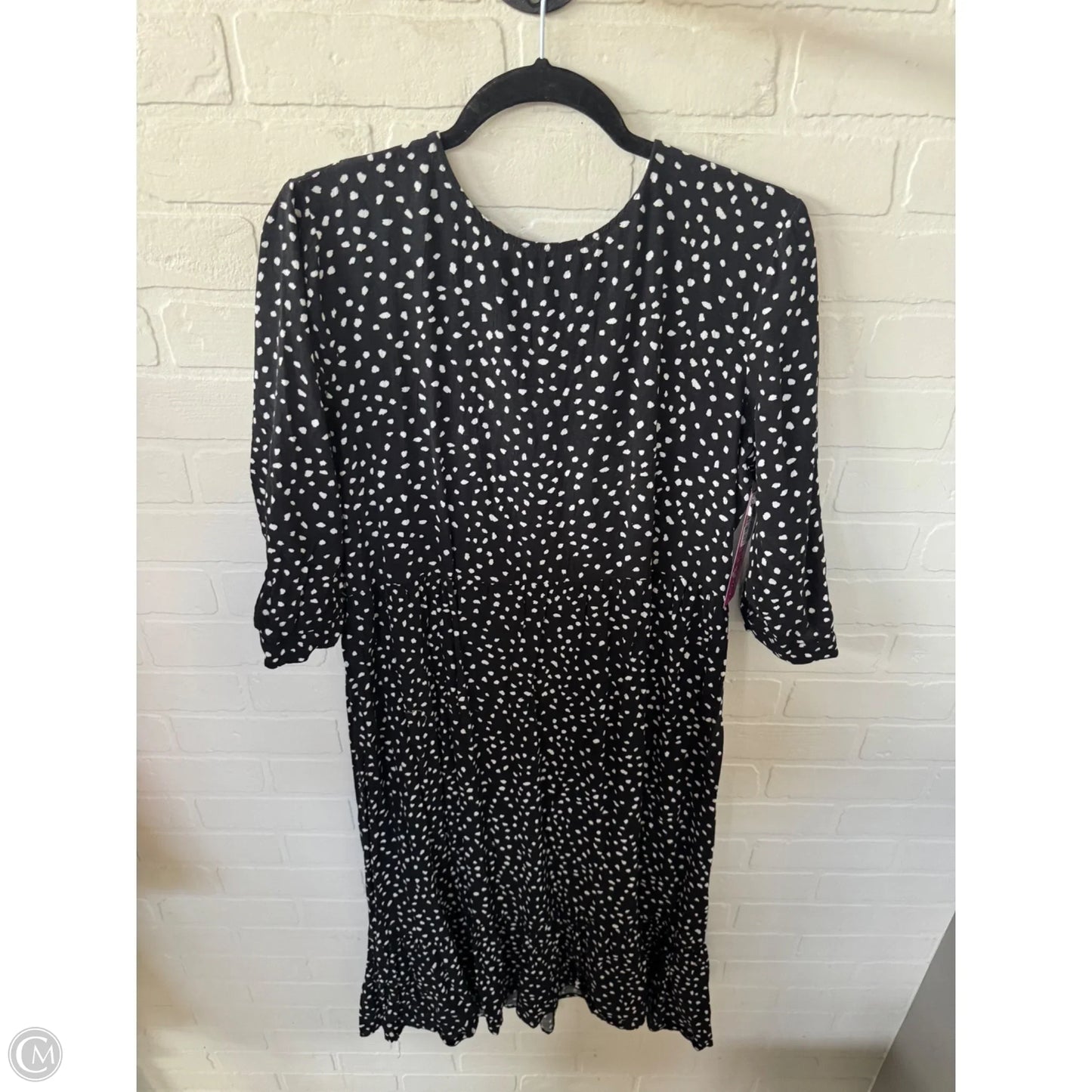 Dress Casual Midi By Beachlunchlounge In Black & White, Size: S