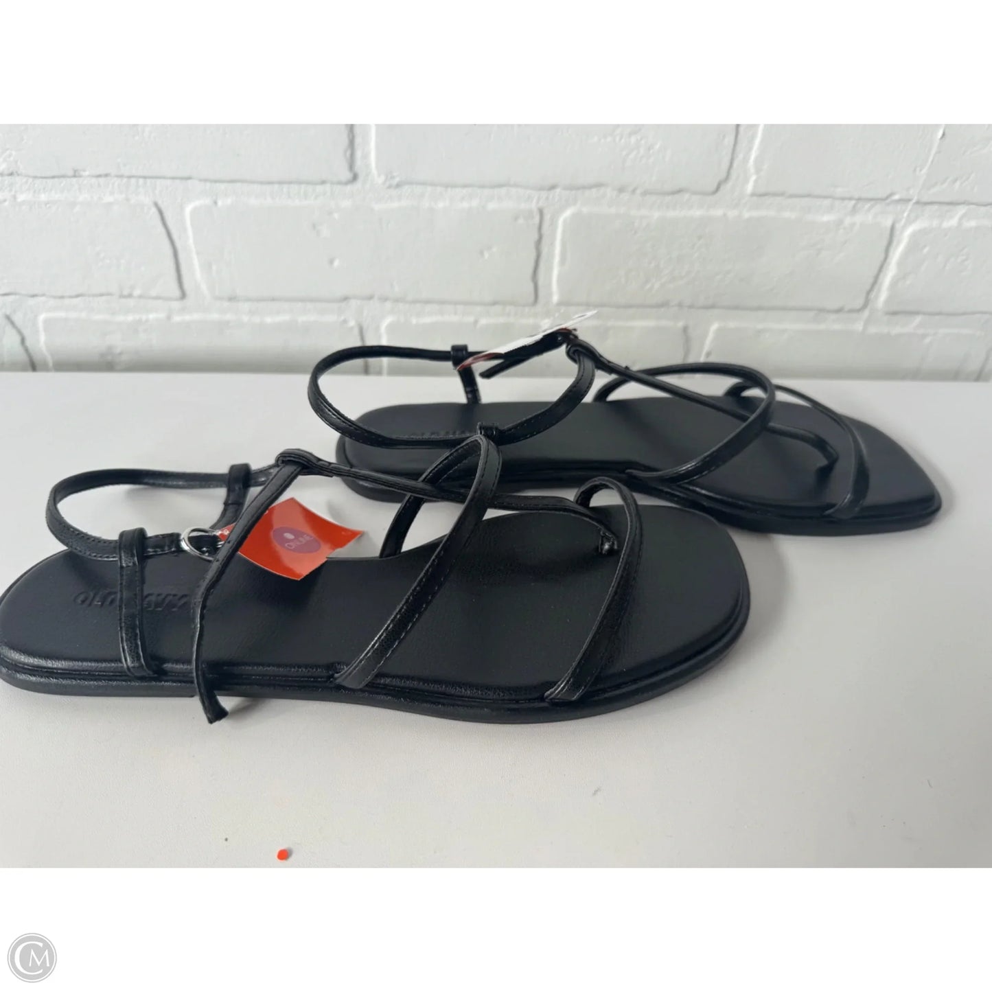 Sandals Flats By Old Navy In Black, Size: 9