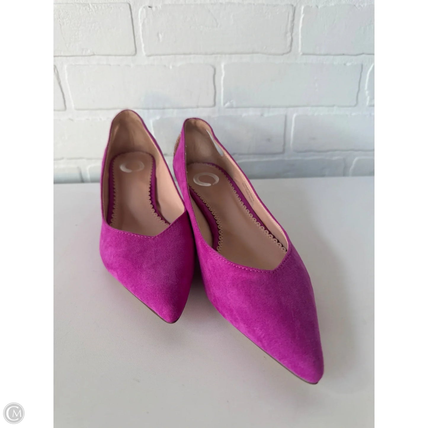 Shoes Heels Kitten By Journee In Purple, Size: 6
